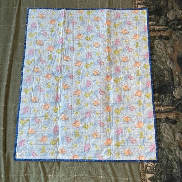 Handmade Quilt Little Boy & Girl Baby Crib Nursery Play Mat Activity Blanket - Picture 2 of 15